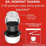 Instant Pot Hızlı Pilav Pişirici ve Buharlı Pişirici - Otomatik, Buharlı Pişirici, Sote ve Kızartma Makinesi, 20 Porsiyon Kapasiteli, 2.8L - Seçenekler: 2.8 L, 5 L