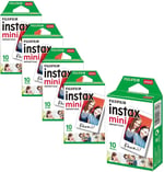 Instax Fujifilm Mini 7-8-9-11-25-70-90 için Film 50 Adet