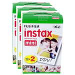 Instax Fujifilm Mini Film Bundle Pack (60 Adet)