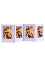 Instax Mini Film Uyumlu Lila 4'lü Mıknatıslı Fotoğraf Çerçeve Seti