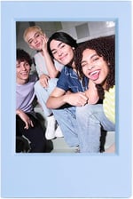 Instax Mini Film Uyumlu Mavi Klasik Fotoğraf Çerçevesi