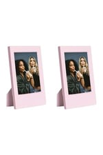 Instax Mini Film Uyumlu Pembe 2'li Klasik Fotoğraf Çerçeve Seti