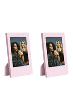 Instax Mini Film Uyumlu Pembe 2'li Klasik Fotoğraf Çerçeve Seti