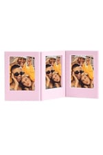 Instax Mini Film Uyumlu Pembe 3'lü Mıknatıslı Fotoğraf Çerçeve Seti