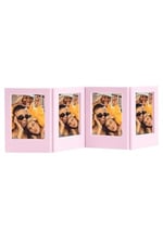 Instax Mini Film Uyumlu Pembe 4'lü Mıknatıslı Fotoğraf Çerçeve Seti