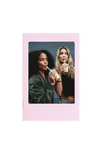 Instax Mini Film Uyumlu Pembe Katlanılabilir Fotoğraf Çerçevesi