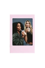 Instax Mini Film Uyumlu Pembe Katlanılabilir Fotoğraf Çerçevesi
