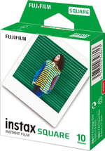 instax SQUARE anlık Film, beyaz kenarlık, 10 çekim paketi, ambalaj değişebilir