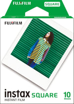 instax SQUARE anlık Film, beyaz kenarlık, 10 çekim paketi, ambalaj değişebilir