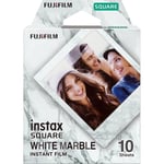 instax Square Film, Beyaz Mermer (1 x 10 Çekim) - Seçenekler: 10 Shot, 10 atış