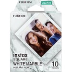 instax Square Film, Beyaz Mermer (1 x 10 Çekim) - Seçenekler: 10 Shot, 10 atış