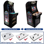 Intec Gaming Centipede Arcade Makinesi için Monitör Montajı/Galaga Arcade Makinesi için/PAC-Man için/Uzay İstilacıları Arcade Makinesi için