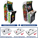 Intec Gaming Centipede Arcade Makinesi için Monitör Montajı/Galaga Arcade Makinesi için/PAC-Man için/Uzay İstilacıları Arcade Makinesi için