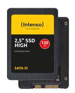Intenso SSD 2.5 inç SATA 3 120 GB, Siyah - Seçenekler: 120GB, 240GB, 480GB, 960GB, Sata 2,5
