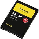 Intenso SSD 2.5 inç SATA 3 120 GB, Siyah - Seçenekler: 120GB, 240GB, 480GB, 960GB, Sata 2,5