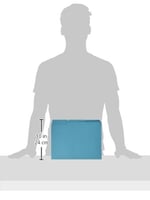 interior file Folders, 1/3 Cut Top Tab, Letter, Teal 100/box