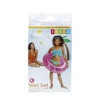 Intex 59260 Şeffaf Renkli Simit 76 cm, su sporları, plaj malzemesi, şişme ürün, yüzme aksesuarı, kamp, dalış, güvenlik