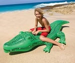 Intex Giant Gator Ride-On - Aufblasbarer Reittier - 203 x 114 cm