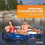 Intex River Run II Şişme 2 Kişilik Havuz Tüpü Şamandıra Ekli Soğutucu ve Onarım Kiti ile