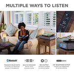 ION Audio Luxe LP – Hoparlörlü Bluetooth plak çalar, USB dönüştürme, tam boyutta, otomatik durdurma, kulaklık çıkışı, 3 hız - Seçenekler: Modern, Luxe LP