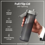 Ion8 - İnce Suluk - Gri - 500 ml - Sızdırmaz - BPA İçermeyen
