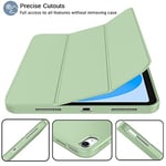 iPad 11.Nesil 2025 A16 / 10.Nesil 2022 10,9 İnç Uyumlu Kılıf – Kalem Tutuculu, Yumuşak TPU Sırtlı, Üç Katlı Standlı Akıllı Kılıf, Otomatik Uyku/Uyanma Özellikli