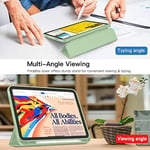 iPad 11.Nesil 2025 A16 / 10.Nesil 2022 10,9 İnç Uyumlu Kılıf – Kalem Tutuculu, Yumuşak TPU Sırtlı, Üç Katlı Standlı Akıllı Kılıf, Otomatik Uyku/Uyanma Özellikli