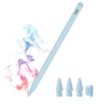 iPad 9. ve 10. Nesil için Stylus Kalem, Apple Pencil 2. Nesil, Apple Pen iPad Kalem iPad Kalem iPad Pro 11 ve 12.9 inç, iPad Air 5. /4/3. Nesil, iPad 6/7/8. Nesil, iPad Mini 5/6. Nesil (Mavi)