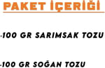 İpek Değirmen 200 GR Soğan Sarımsak Toz Paketi