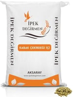 İpek Değirmen Çiğ Kabak Çekirdeği İçi 1 Kg - Geleneksel Saf Ham Tane
