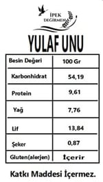 İpek Değirmen Glutensiz Yulaf Unu, 3 Kg, Çölyak Uygun, Saf