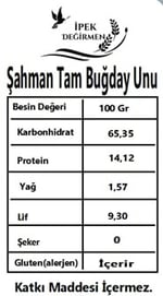 İpek Değirmen Tam Kepekli Tam Buğday Unu (3)