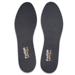 ipekbazaar ComfortFlex Ayakkabı Tabanlığı, Soft Rahat Spor Tabanlık, Kadın, Erkek, Ayakkabı Tabanı (Siyah, 43-44)