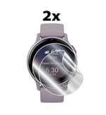 IPG Garmin VivoActive 6 - VivoActive 5 GPS Smartwatch Hidrojel Ekran Koruyucu (2 Adet) Görünmez HD Şeffaf Film Çizilmez Koruma-Pürüzsüz/Kendi Kendini İyileştirme/Kabarcık ViAc5-6 için