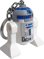 IQ Lego Star Wars Schlüsselanhänger mit LED-Taschenlampe Spielzeuggeschenke für Kinder - 76 mm große Figur - 2 CR2025 Batterien enthalten