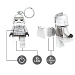 IQ Lego Star Wars Schlüsselanhänger mit LED-Taschenlampe Spielzeuggeschenke für Kinder - 76 mm große Figur - 2 CR2025 Batterien enthalten