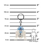 IQ Lego Star Wars Schlüsselanhänger mit LED-Taschenlampe Spielzeuggeschenke für Kinder - 76 mm große Figur - 2 CR2025 Batterien enthalten
