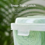 IRIS USA Masa Oyunu Depolama El İşi Düzenleyici Kutusu, Geçmeli Mandal Kapaklı 6'lı Paket Taşınabilir Plastik Kasa Kutusu, Bulmacalar, Dergiler, Hobiler, Sanat Malzemeleri için, 8.5