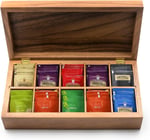 Ironwood Gourmet Dikdörtgen Vauxhall Çift Çay Kutusu, Akasya Ağacı