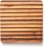 Ironwood Gourmet Sedona Trivet, 2'li Set Akasya Ahşap Sıcak Bulaşıklık