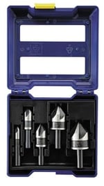 Irwin 1877793 konik havşa ucu seti, metal için, 5 parça