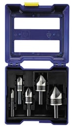 Irwin 1877793 konik havşa ucu seti, metal için, 5 parça