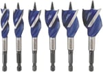Irwin Speedbor Ahşap Matkap Seti, 10,2 cm, 6 Parçalı (1877239)