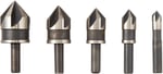 IRWIN Tools 1877791 konik havşa matkap ucu, siyah oksit, 5 parçalı