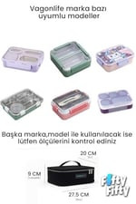 Isı Yalıtımlı Termal Yemek Beslenme Çantası Mama Taşıma Termos Çanta Sıcak ve Soğuk -FFVGNB1060