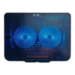 Işıklı Laptop Soğutucu (ÇİFT FAN) - Seçenekler: ÇİFT FAN, TEK FAN