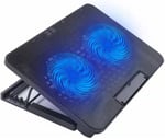 Işıklı Laptop Soğutucu (ÇİFT FAN) - Seçenekler: ÇİFT FAN, TEK FAN