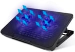 Işıklı Laptop Soğutucu (ÇİFT FAN) - Seçenekler: ÇİFT FAN, TEK FAN