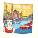 İstanbul Desenli Bandana