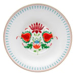 İstanbul Porselen Nar Fine Bone Çukur Tabak Mavi 22 cm